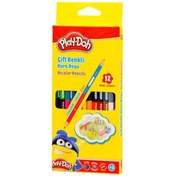 Resim Play-Doh Kuru Boya Bicolor 24 Renk 12 Lİ PLAY-KU011 