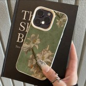 Resim Beyaz Lili Dizaynı ile Yağlı Boya Tasarımı for iphone 16 Pro Max Kılıfı, for iPhone 16 Pro Max/14/16 Plus/15/13 Pro/12/11 İşleri için Uygun Şık Şok Geçirmez Kapağa Uygun 