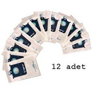 Resim Philips Uyumlu Muadil Hr8376 Elektrikli Süpürge Mega 12'Li Paket Toz Torbası 