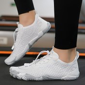 Resim Erkekler için Hızlı Kuruyan Düşük Taban Su Ayakkabıları, Rahat Ayakta Yürüme Ayakkabıları, Dış Mekan Plaj Yürüyüşü Yüzme Havuzu Parti İç Mekan Eğitim Yoga 