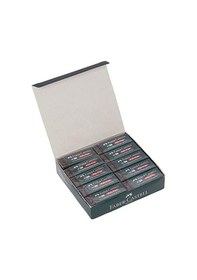 Resim Faber Castell 20 Adet Büyük Siyah Silgi N11.4793 