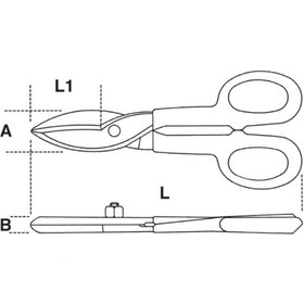 Resim Beta - Sac Kesme Makası 1112 250 