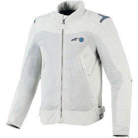 Resim Alpinestars Stella Circal-1 Air Korumalı Kadın Motosiklet Montu Gri Mavi 