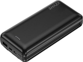 Resim Shaza 20.000 Mah 4İn1 Smart Chip Powerbank Siyah 