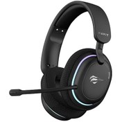 Resim Havit Gamenote FUXİ-H7 RGB Kablosuz Kulak Üstü Oyuncu Kulaklığı 