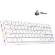 Resim Rampage Rebel Kırmızı Switch Mekanik Oyuncu Klavye 