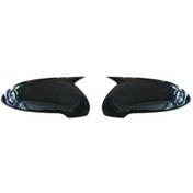 Resim Megane 2 2002 - 2009 Piano Black Yarasa Ayna Kapağı / Aykay061 Diğer