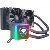 Resim Cougar Aqua 240 Cgr-aqua-240 Rgb 2 X Fan Sıvı Cpu Soğutucusu 