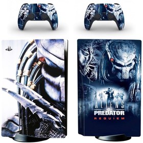 Resim Kt Grup Aliens & Predator Requıem Playstation 5 Disk Edition Sticker Kaplama Seti 