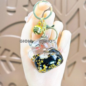 Resim Silver1 Bebek Makine Bebek Sevimli Karikatür Peluş Bebek Çanta Çekicilik Öğrenci Bebek Asılı Anahtar (Yurt Dışından) 