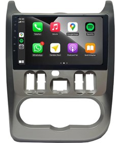 Resim Dacia Duster Android Carplay Multimedya 2010-2013 4GB RAM + 64Gb Hafıza + 8 Çekirdek 