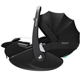 Resim Maxi-Cosi Pebble SlideTech Tam Yatabilen 0-13 KG Ana Kucağı ve Oto Koltuğu Twillic Black 
