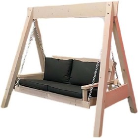 Resim Bamena Wood milas Ahşap Salıncak 