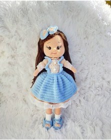 Resim Amigurumi Organik Oyuncak Bebek 25 