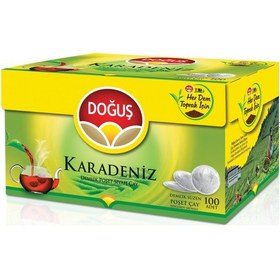 Resim Doğuş Karadeniz Demlik Bergamot Aromalı Çay 100'lü 320 gr 
