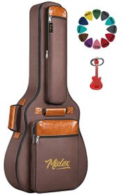 Resim Midex CS-95BRW Özel Tasarım Premium Softcase 101 CM Klasik Gitar Çantası Gigbag Kılıf 