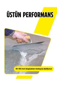 Resim BARS PROREPAIR PLUS 510 Yapısal Tamir Harcı, Yüksek Mukavemetli, 10-50 mm Uygulama Kalınlığı 25 Kg 