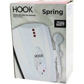 Resim Timion Su Isıtıcı Elektrikli Şofben 3 Kademeli - Yanmaz Iç Kablo Takım 7000W 50-60hz HK-410 (5148) 