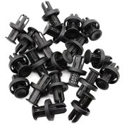 Resim Anjiexun 100 Adet Klips 91505-tm8-003 Panel Tutucu Bağlantı Elemanı Takımı Plastik Klips 