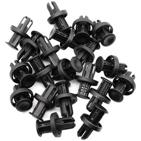 Resim Anjiexun 100 Adet Klips 91505-tm8-003 Panel Tutucu Bağlantı Elemanı Takımı Plastik Klips 