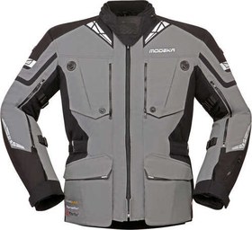 Resim MODEKA PANAMERICANA II WATERPROOF CEKET SİYAH AÇIK GRİ 