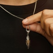 Resim 1 Adet Vintage Dilek Taşı Erkek Kolye - Detaylı Alaşım Güneş Işığı Pandantif, Günlük ve Resmi Kullanıma Uygun Dayanıklı Takı 