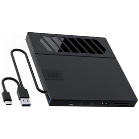 Resim Sones Bt670 Sd Tf Kart Yuvalı Çok İşlevli Harici Optik Sürücü Dvd Yazıcı 