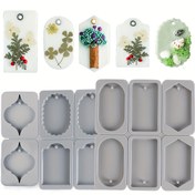 Resim DIY Aromaterapi Mum Çipleri Araba Asma Aksesuarları El Yapımı Silikon Kalıplar Seti, Üç Yuvarlak ve Üç Çiçek Alçı Plaketli, DIY Kokulu Mum Kalıp Kiti 