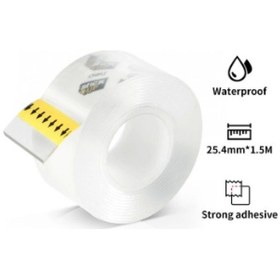 Resim Deli A35201 Şeffaf Montaj Bandı 25.4mmx1.5m Blister 