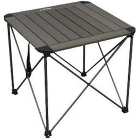Resim Nurgaz Katlanır Alüminyum Kamp Masası Küçük Ng Akm Gümüş 