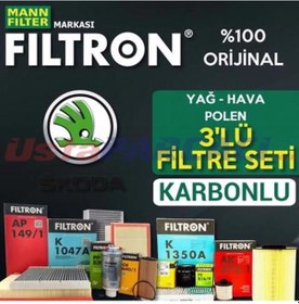 Resim Skoda Octavia 1.2 Tsı Mann Filtron Filtre Bakım Seti 2013-2019 