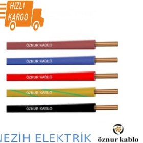 Resim Öznur 10Luk Çok Damarlı %100 Bakır Nya Kablo 