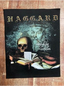 Resim StüdyoÜmitTişört HAGGARD Rockband Backpatch,sırt yaması,arma,peç 