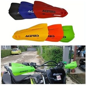 Resim Turcoshop11 Premium Karbon Fiber Desenli Turuncu Motosiklet Koruma - Rüzgar Geçirmez, Kolay Montaj 