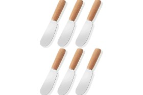 Resim Tafce Mini 6'lu Kahvaltılık Tereyağ Reçel Bıçağı Kahvaltılık Seti 