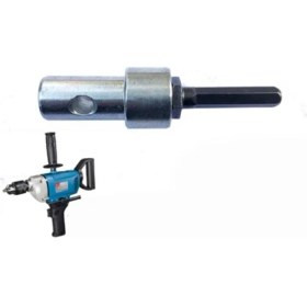 Resim Echo Chicly Elektrikli Sds Dıy Shank Head Dönüştürücü Aksesuarlar Matkap Bit Adaptör Güç Aleti Dünya Burgu Kare Dayanıklı (C) (Yurt Dışından) 