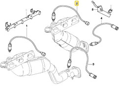 Resim BMW E60 E61 E65 E66 E83 VE E85 BOSCH OKSİJEN SENSÖRÜ 11787513962 Kargo Ücretsiz!