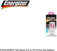 Resim Energizer C13JAJAHRD4 1.5m Stereo 3.5 to 3.5 Kırmızı Ses Kablosu Belkin