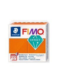Resim Fimo Effect Polimer Kil T41 Metallic Orange 