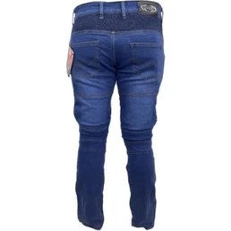 Resim Prosev P-050 Motosiklet Kevlar Mavi Kot Pantolon 