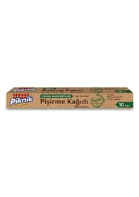 Resim Piknik Doğal Hazır Kesilmiş Pişirme Kağıdı 10lu Açık Gri 