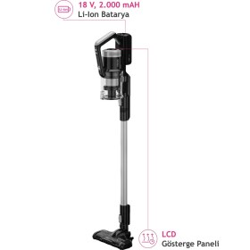 Resim ALTUS AL 6824 DS 150 W Güç Değeriyle Dikey Kullanıma Uygun 2'si 1 Arada Şarjlı Süpürge 