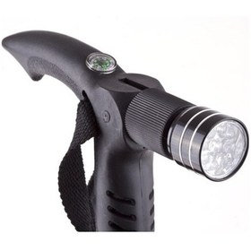 Resim Işıklı Pusulalı Baston Çok Renkli 