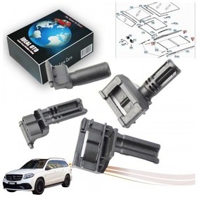 Resim Mercedes Gl / Gls X166 2012-2019 İçin Ön Ve Arka Panoromik Sunroof Perde Ayakları 