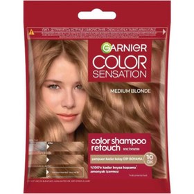 Resim Garnier Color Sensation Color Shampoo - Şampuan Boya No: 7.0 Medium Blonde 