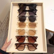 Resim 7 Parça Oval Şekilli Erkek ve Kadın için Moda Gözlük Seti, Hafif ve Dayanıklı Plastik Çerçeve, PC Lensli, Müzik Festivalleri, Sokak Fotoğrafçılığı ve Sokak Stilleri için Uygun, Tatil Hediyeleri İçin İlk Seçim 