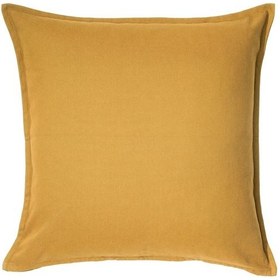 Resim IKEA Minder Kırlent Kılıfı 50X50 cm Altın Rengi Fermuarlı Yastık Kılıfı 