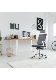Resim Asbir Mobilya Ceo Fileli Başlıklı Çalışma Koltuğu Ofis Sandalyesi 