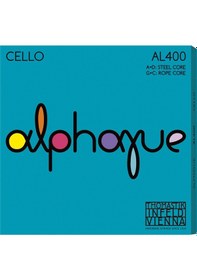 Resim Thomastik Al400 Çello Tel Seti - Alphayue Eğitim/orta Seviye - Sentetik Çekirdek Kolay Çalım, Derin Rezonans Karakteri, Isı Ve Nem Değişimine Karşı Stabil Yapı Ölçü: 4/4 Çellolar İçin 4'lü Tam Takım Set 