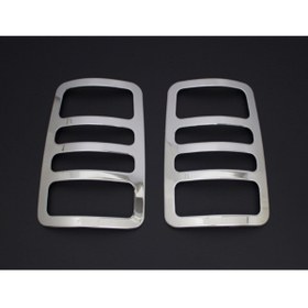 Resim Omsa Vw Caddy Krom Stop Çerçevesi 2 Parça 2010-2014 Arası 
